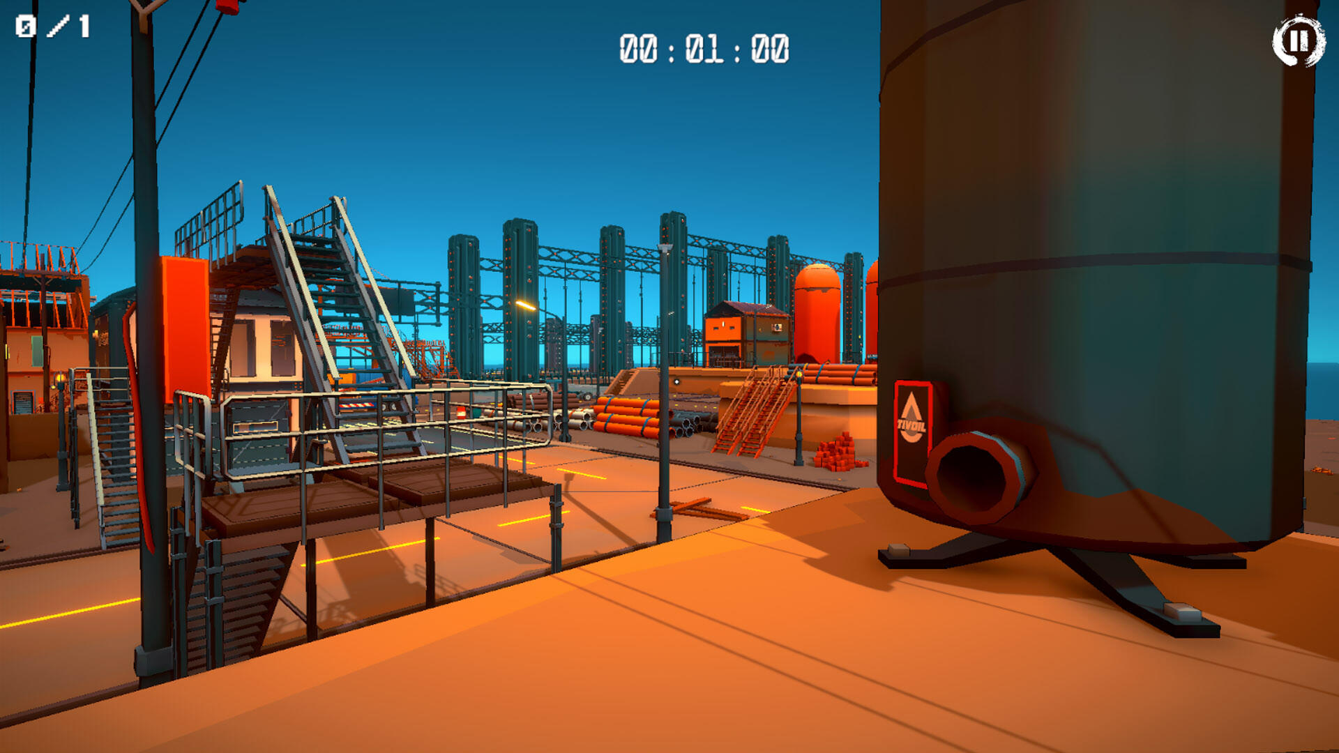 Screenshot of 3D PUZZLE - Harbor