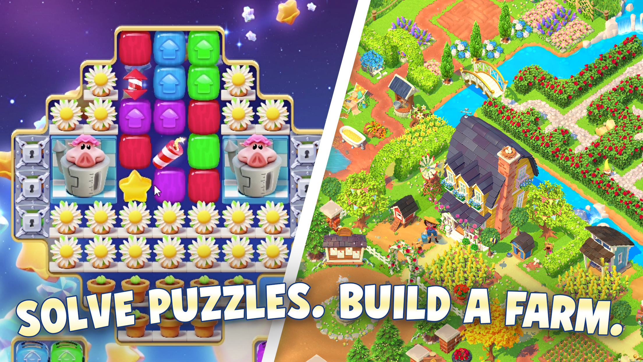 Hay Day Pop: Puzzles & Farms Game Screenshot