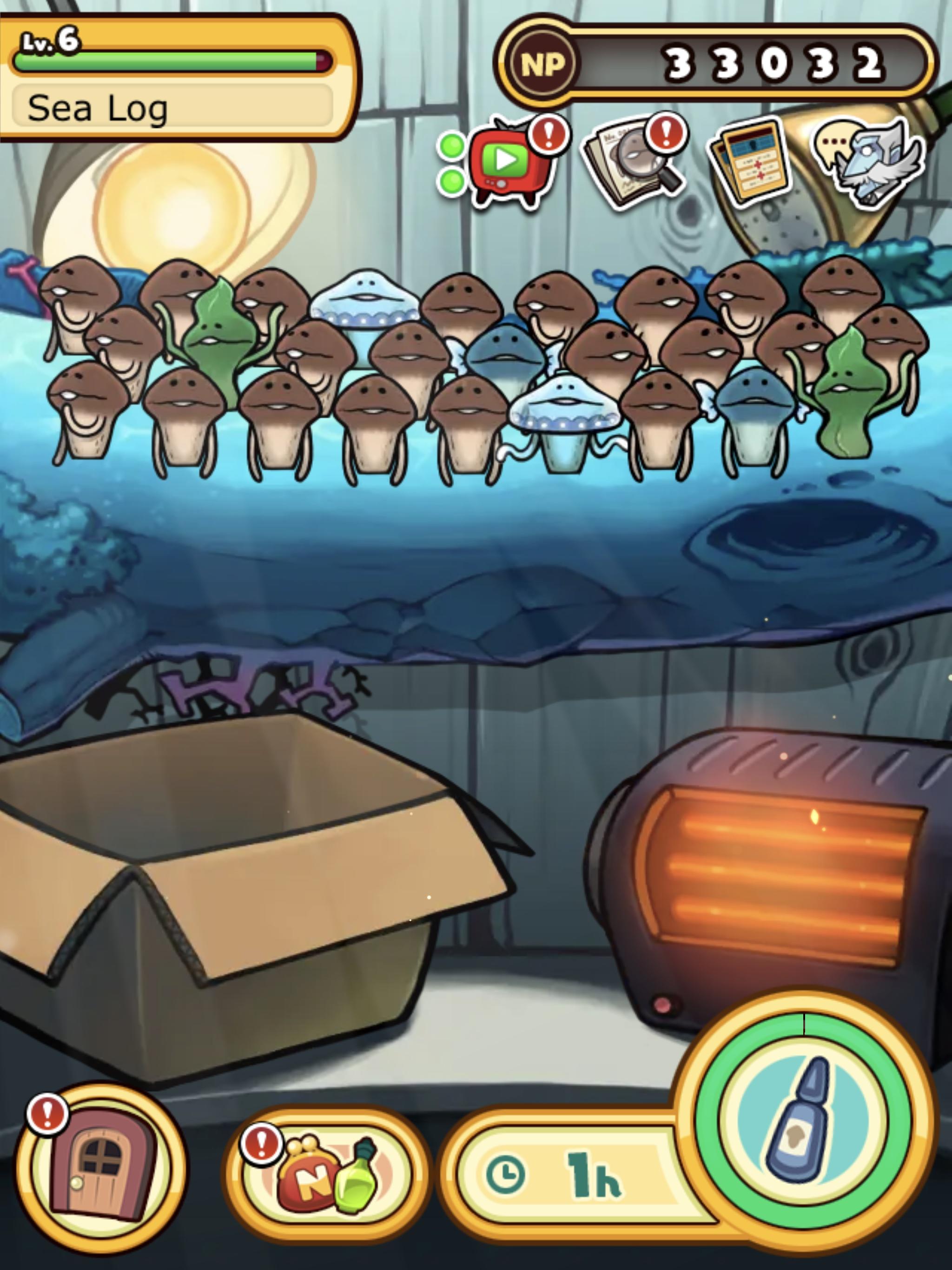 Скриншот игры Idle Mushroom Garden Deluxe