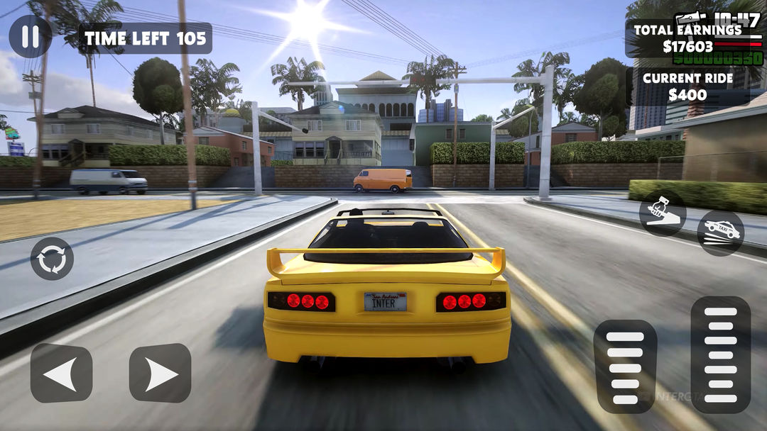 Taxi Driving taxi Simulator 3D screenshot game