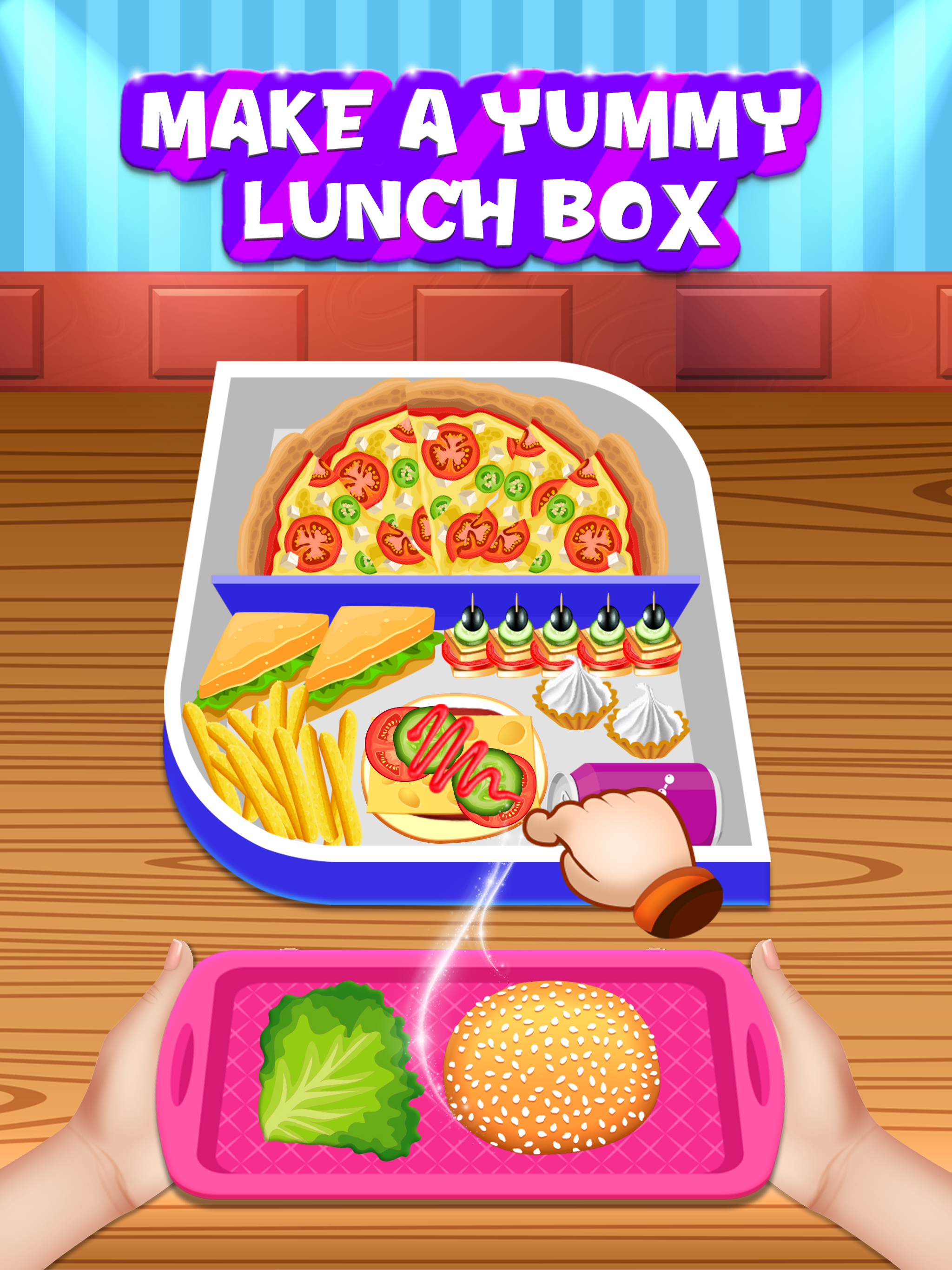 Fill Lunch Box: Organizer Game android iOS apk download for free-TapTap