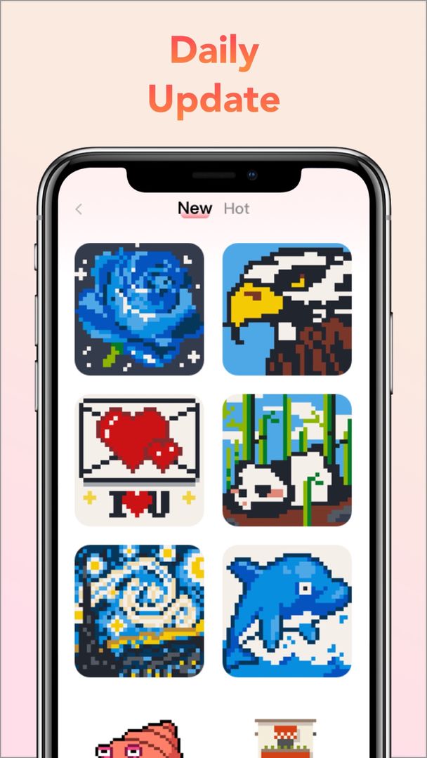 Pixel Art Book-Color By Number ภาพหน้าจอเกม