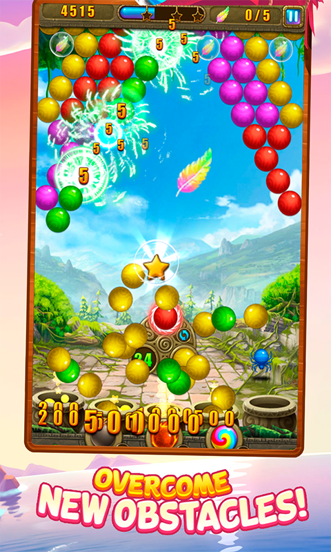Bubble Shooter 3D Game Screenshot