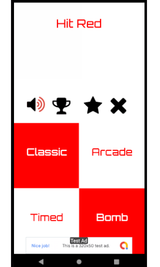 Hit Red Game Screenshot
