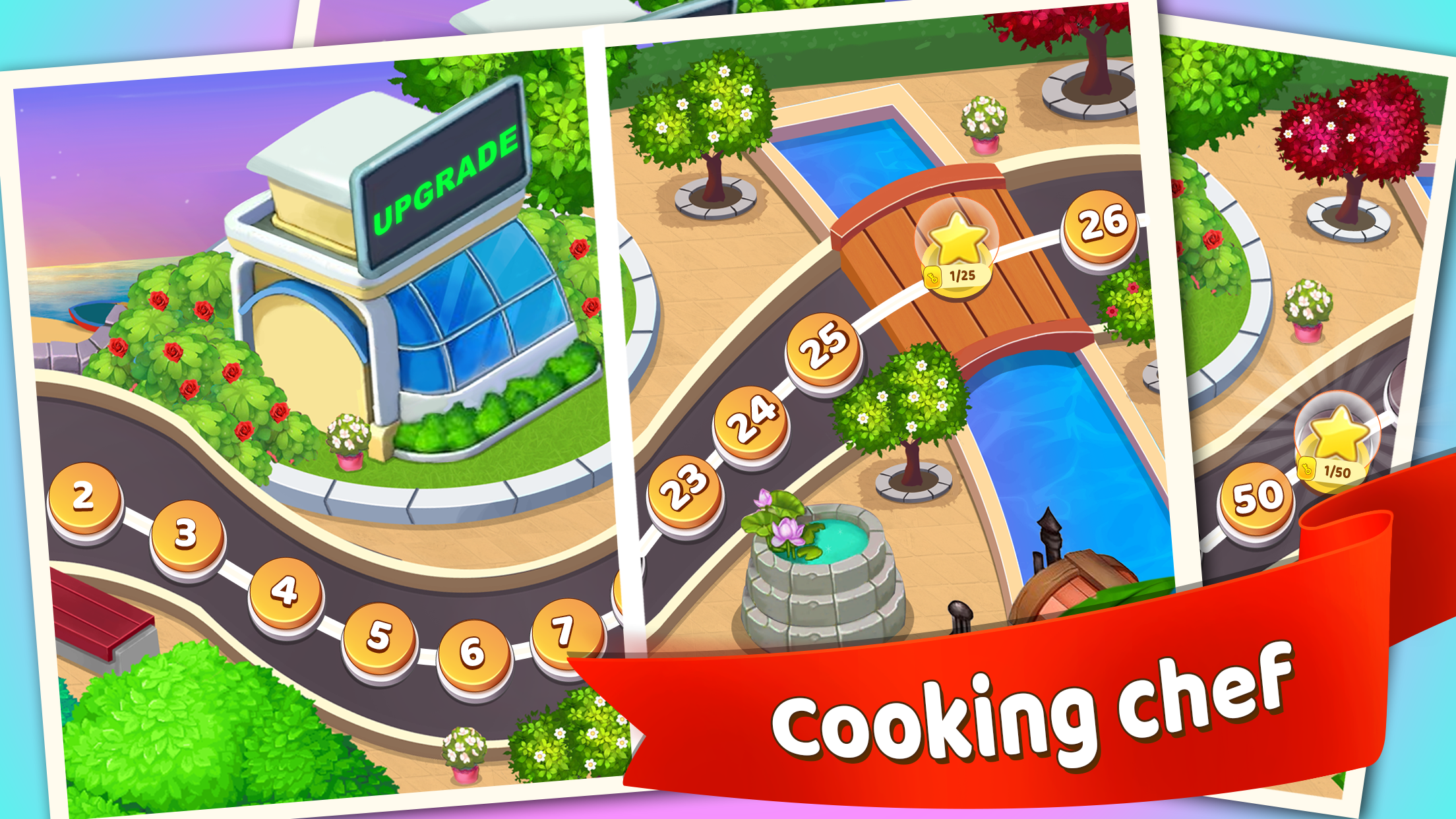 Captura de Tela do Jogo Cooking Star 🍳- Crazy Kitchen Restaurant Game