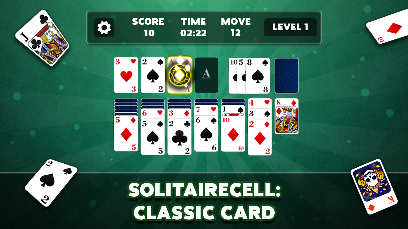 Solitairecell: Classic Card Game Screenshot