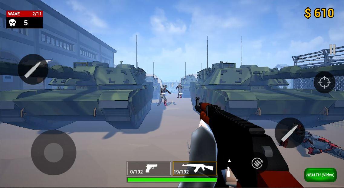 Zombie Shooting Apocalypse FPS ภาพหน้าจอเกม