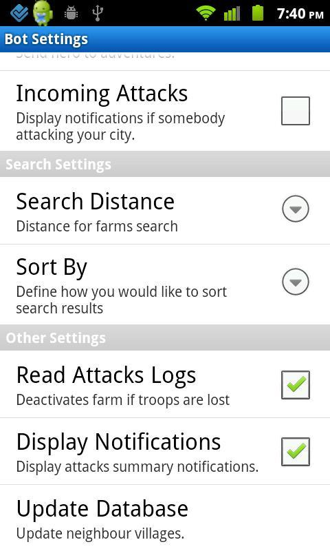 Travian AutoTasker Game Screenshot