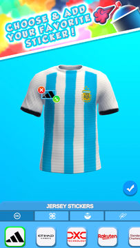 Captura de Tela do Jogo Jersey DIY
