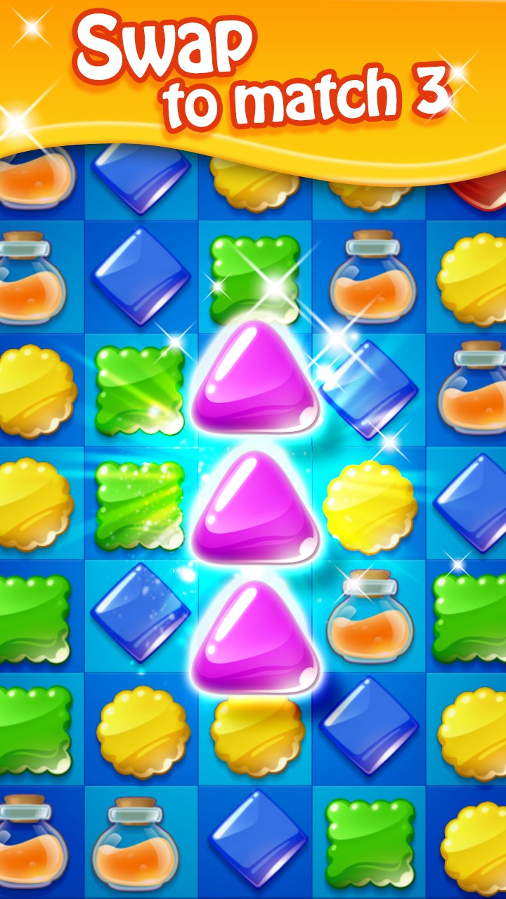 Cookie Mania - Sweet Match 3 Game Screenshot