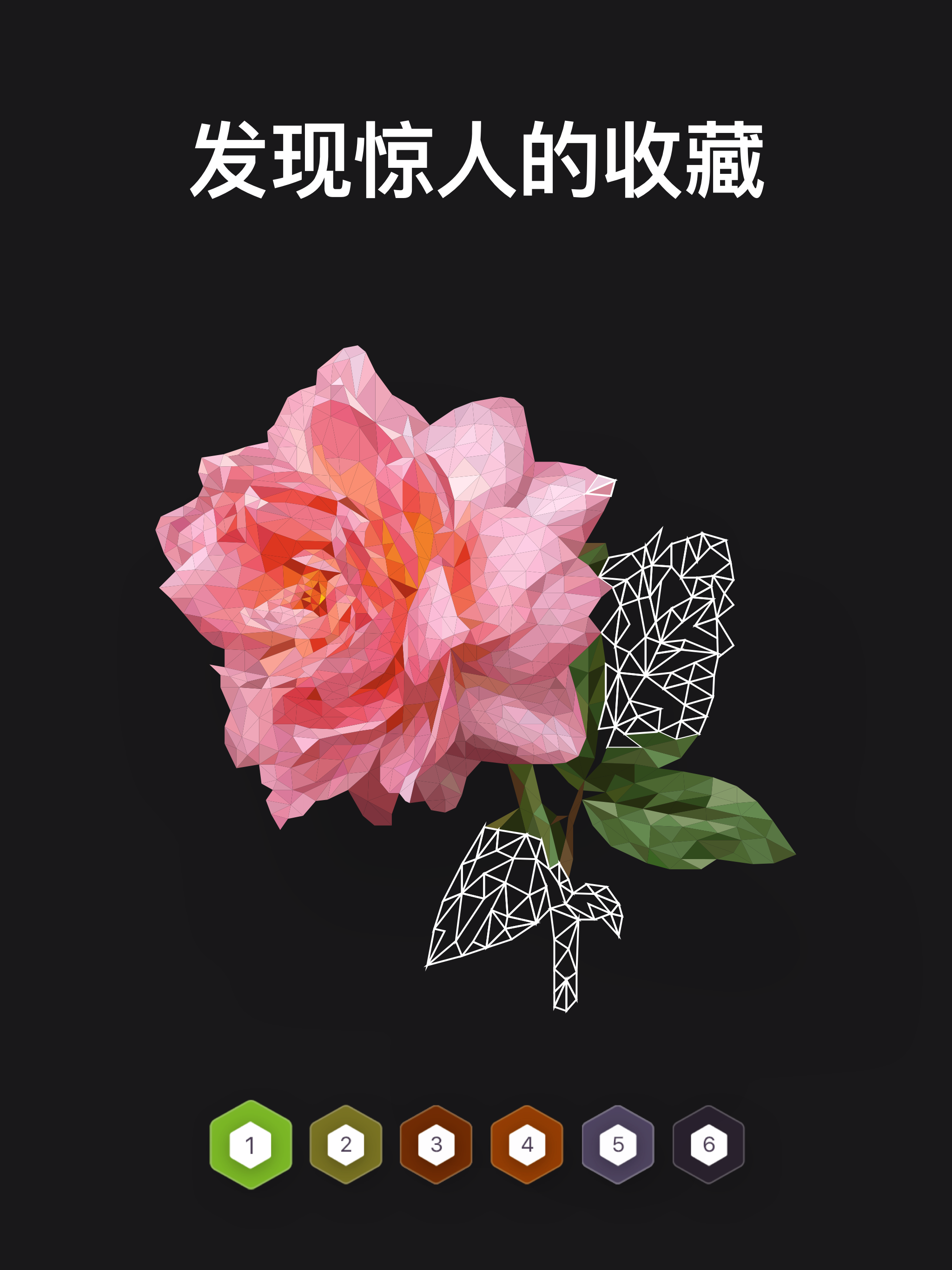 Polygon - 按數字顏色為您繪製美麗的藝術畫 遊戲截圖