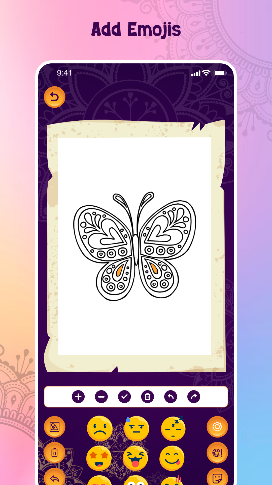 Mandala Coloring Art Book Game Screenshot