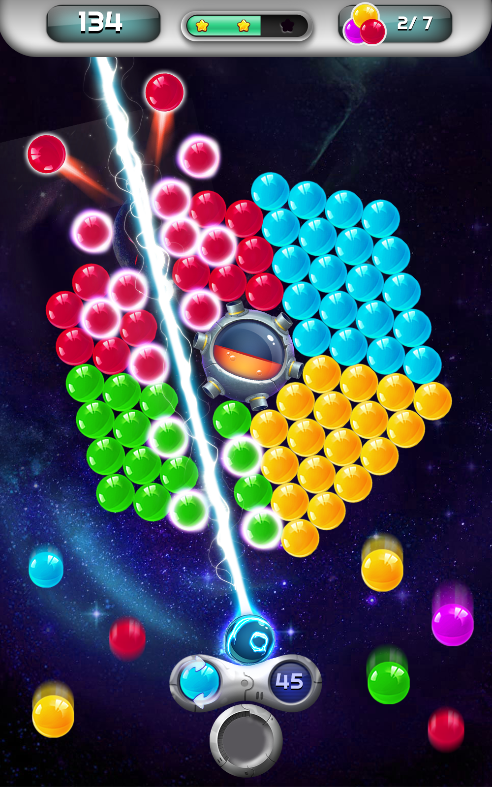 Cuplikan Layar Game Spinner Shooter