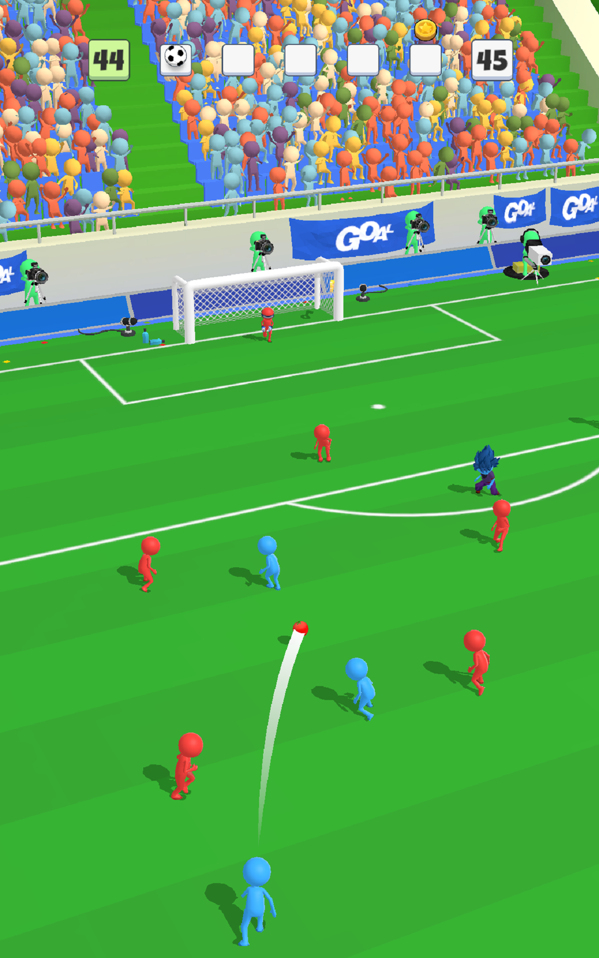 Super Goal - 火柴人足球 screenshot game