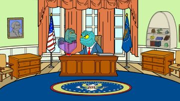 Obama Pigsaw: Alien Invasion Game Screenshot