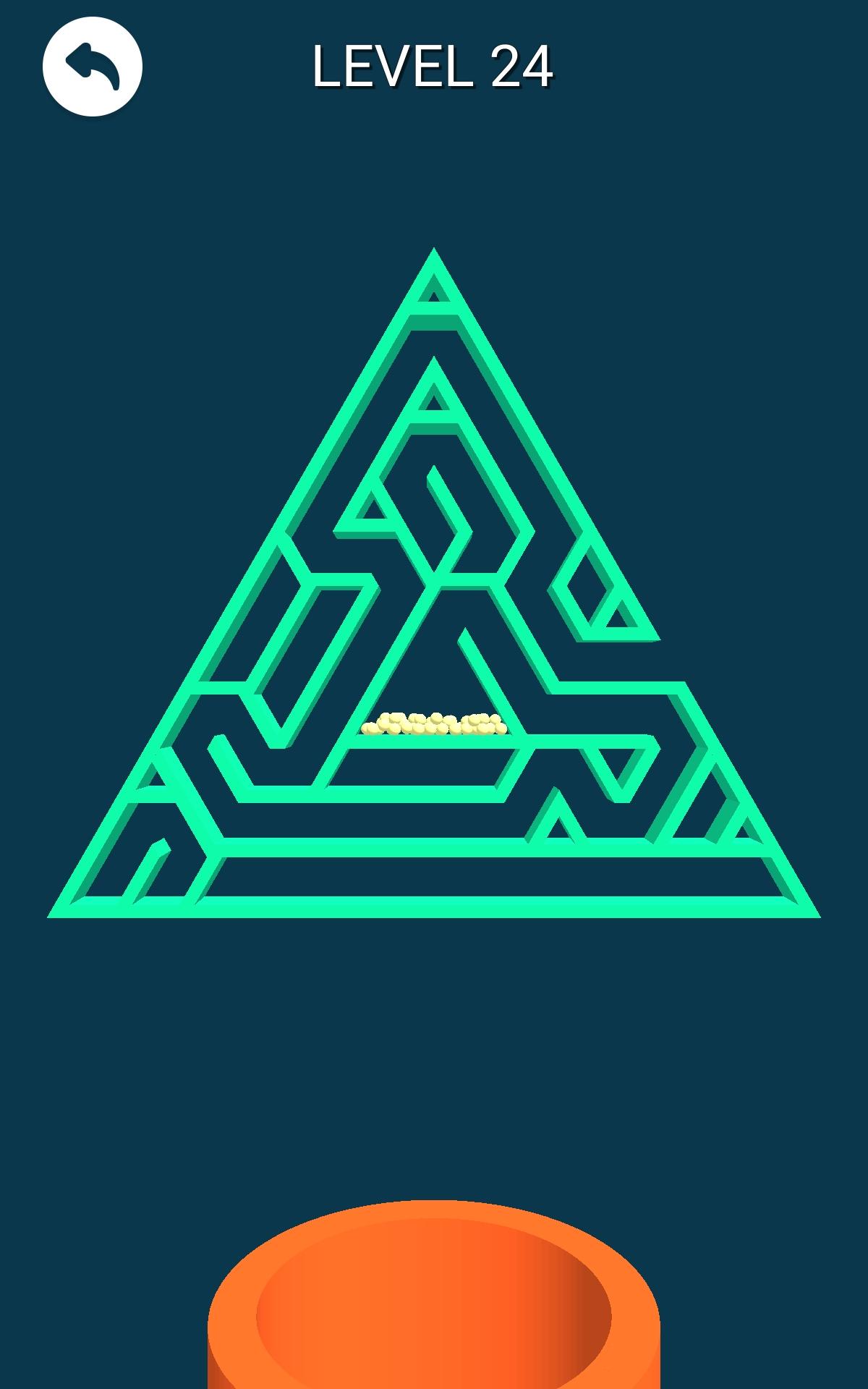 Spin Maze: Ball Escape Game Screenshot