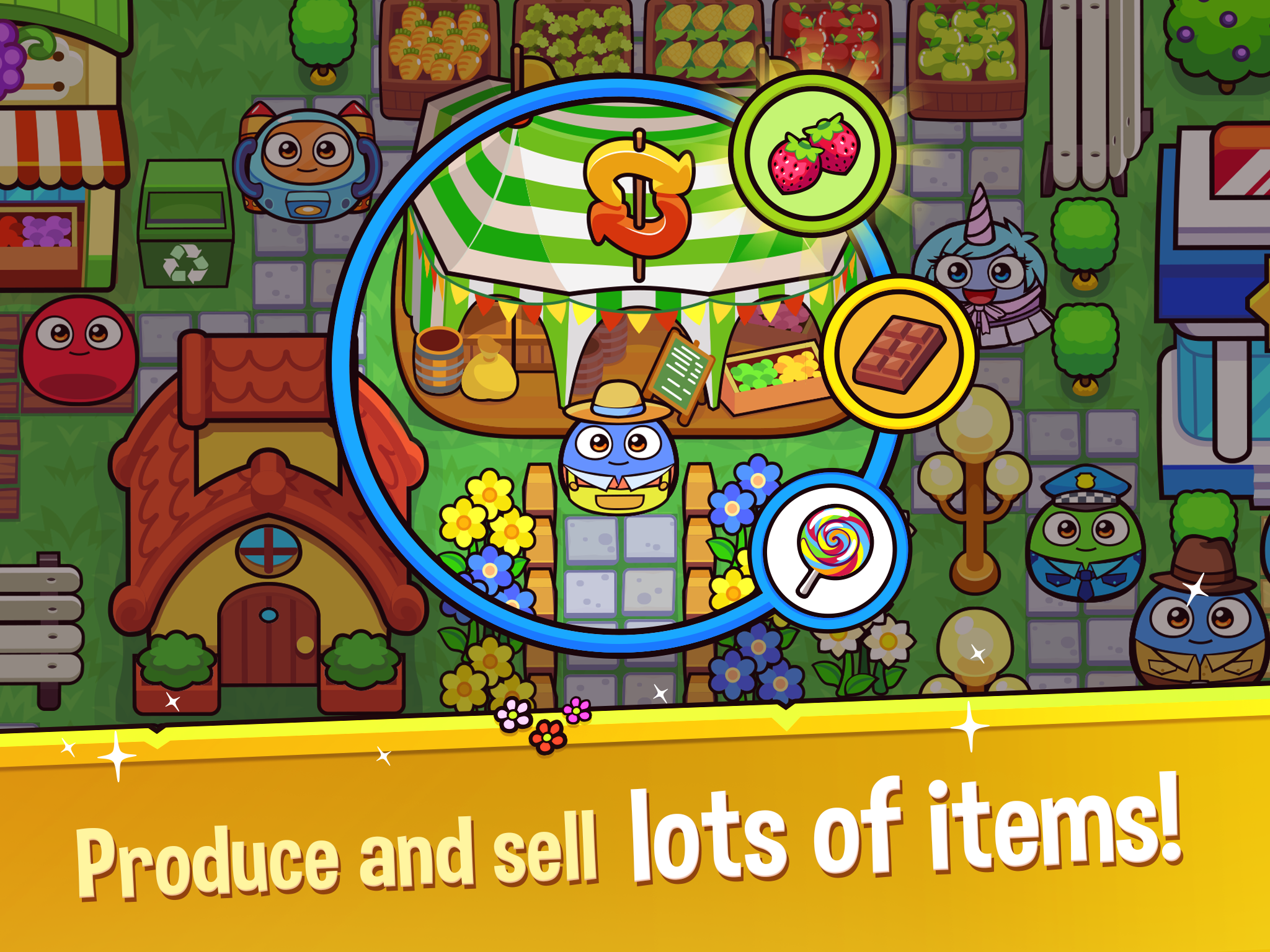 My Boo Town: City Builder Game ภาพหน้าจอเกม