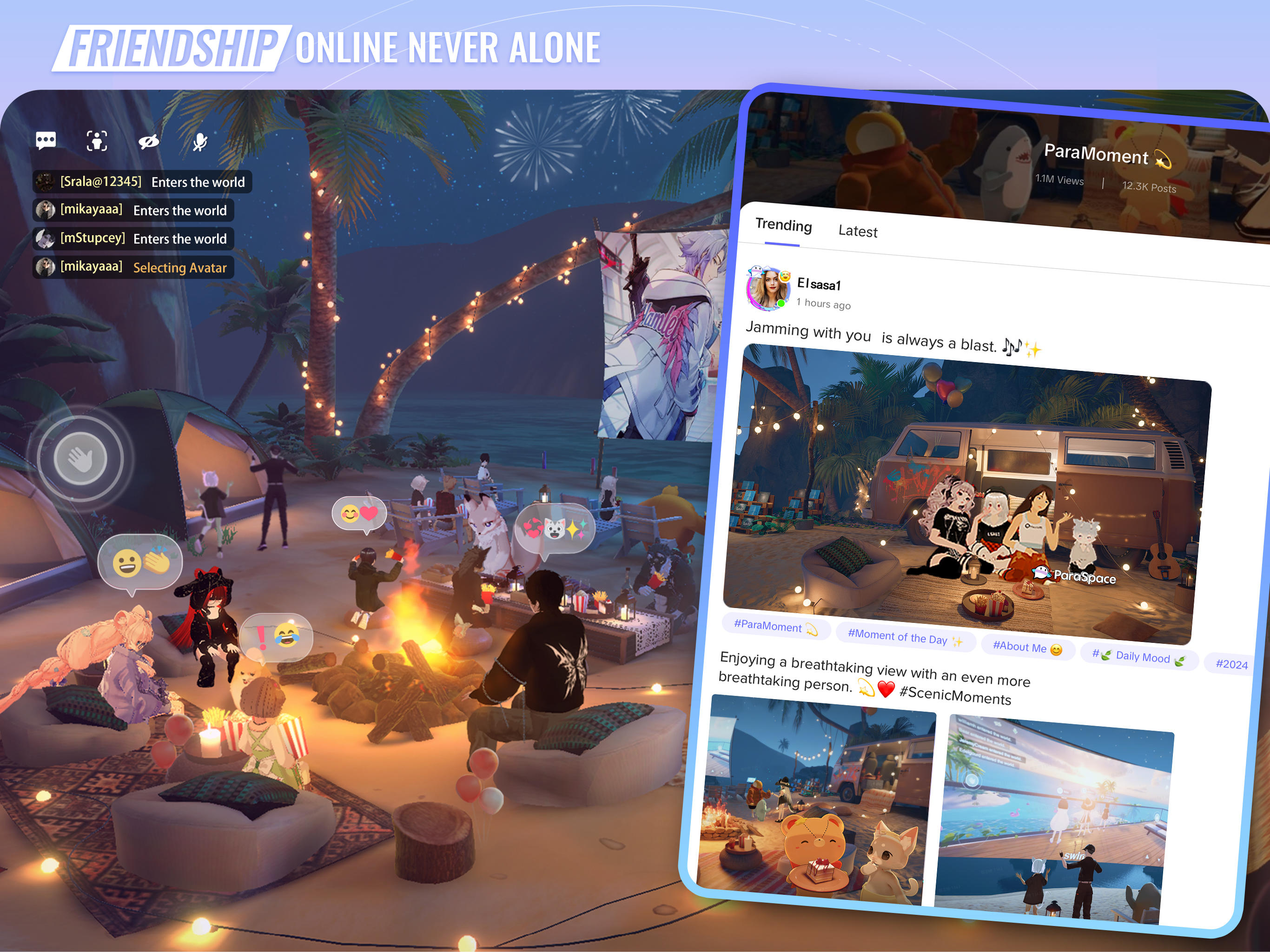 ParaSpace Game Screenshot