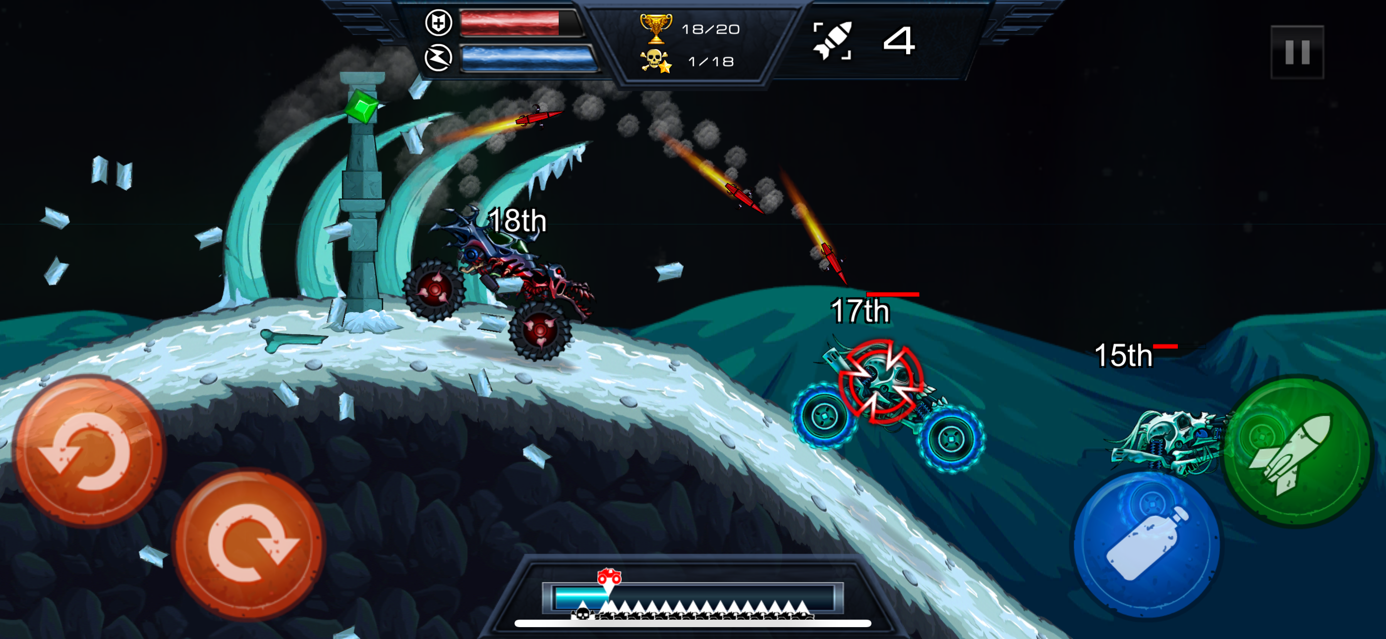 Warth Wagons Game Screenshot