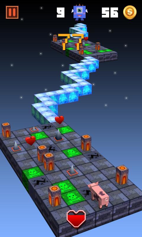 Zigzag Crossing screenshot game