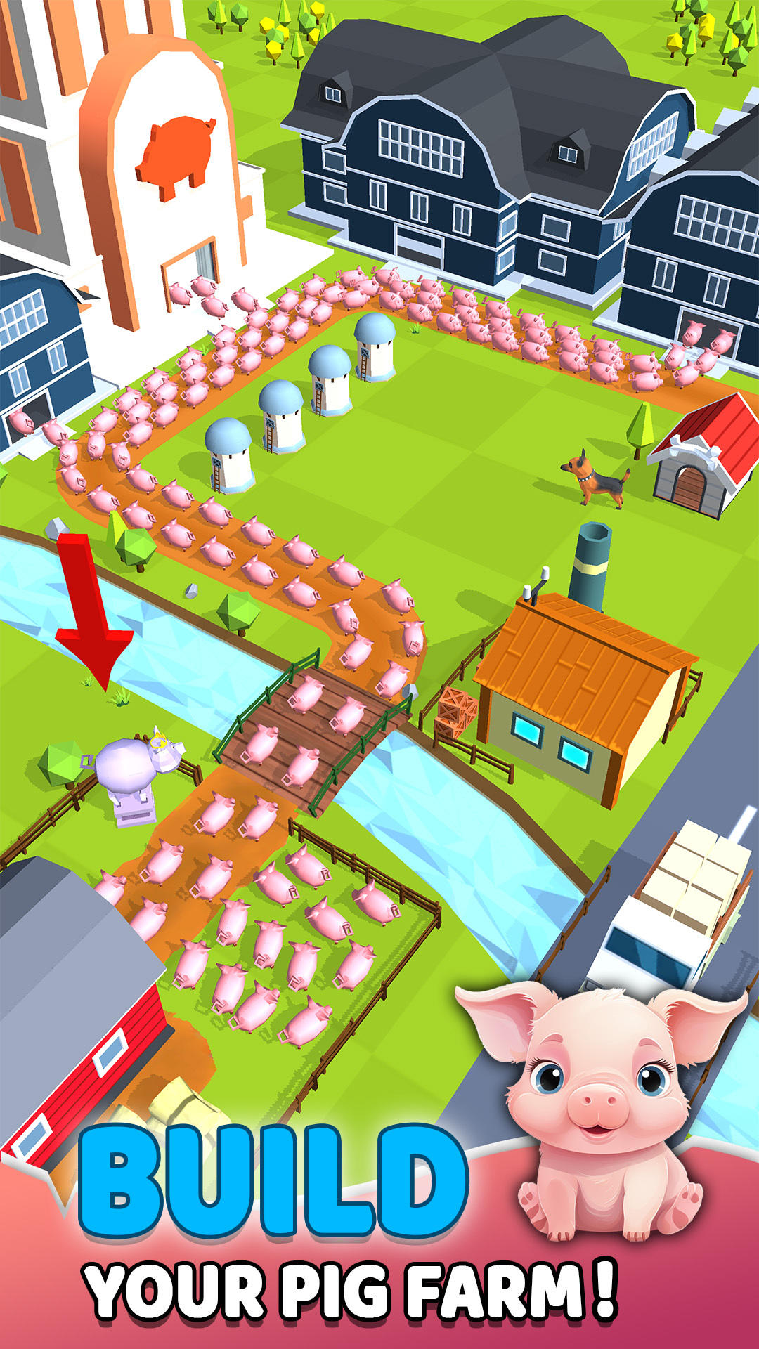 Screenshot 1 of Tiny Pig Tycoon: Juegos de cerditos 2.9.3