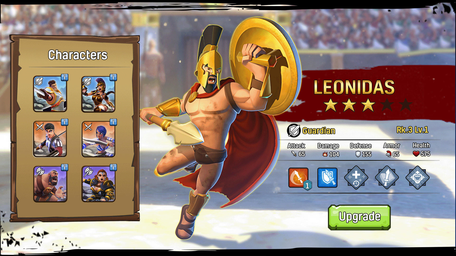 Screenshot of Gladiator Heroes Clash Kingdom