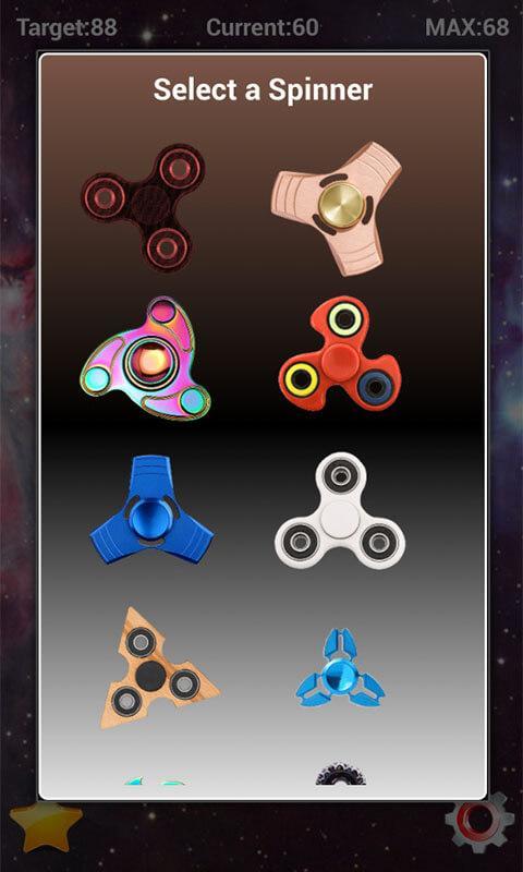 Fidget Spinner Game Screenshot