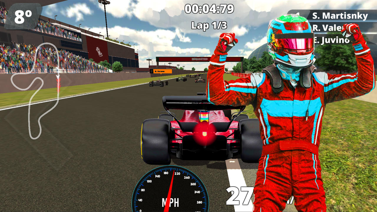 F1 Racing Car Game Screenshot