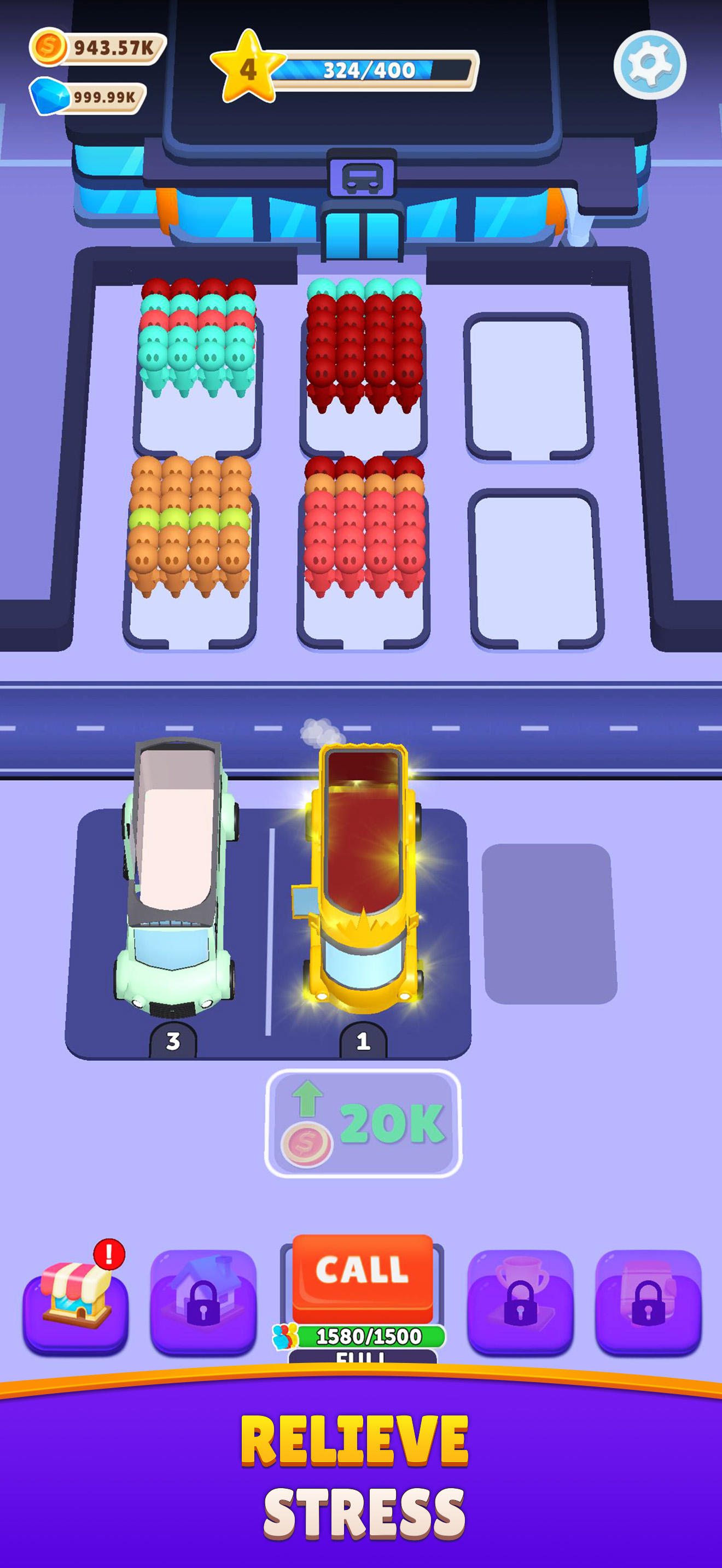 Sort Land Puzzle Game Game Screenshot