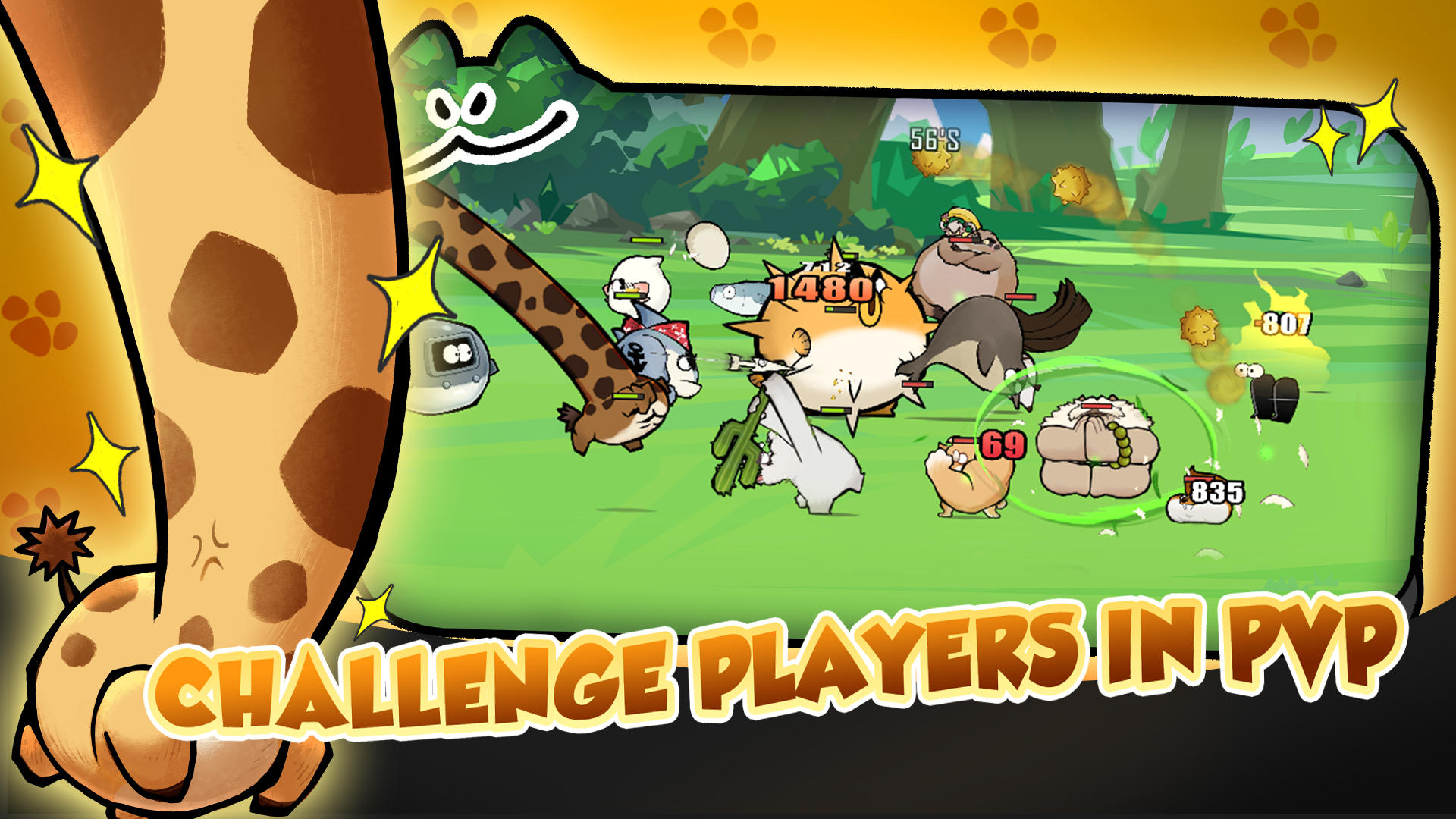 Animal Rumble: Idle RPG Game Screenshot