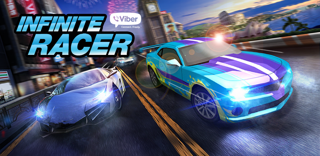 Banner of Viber Infinite Racer 