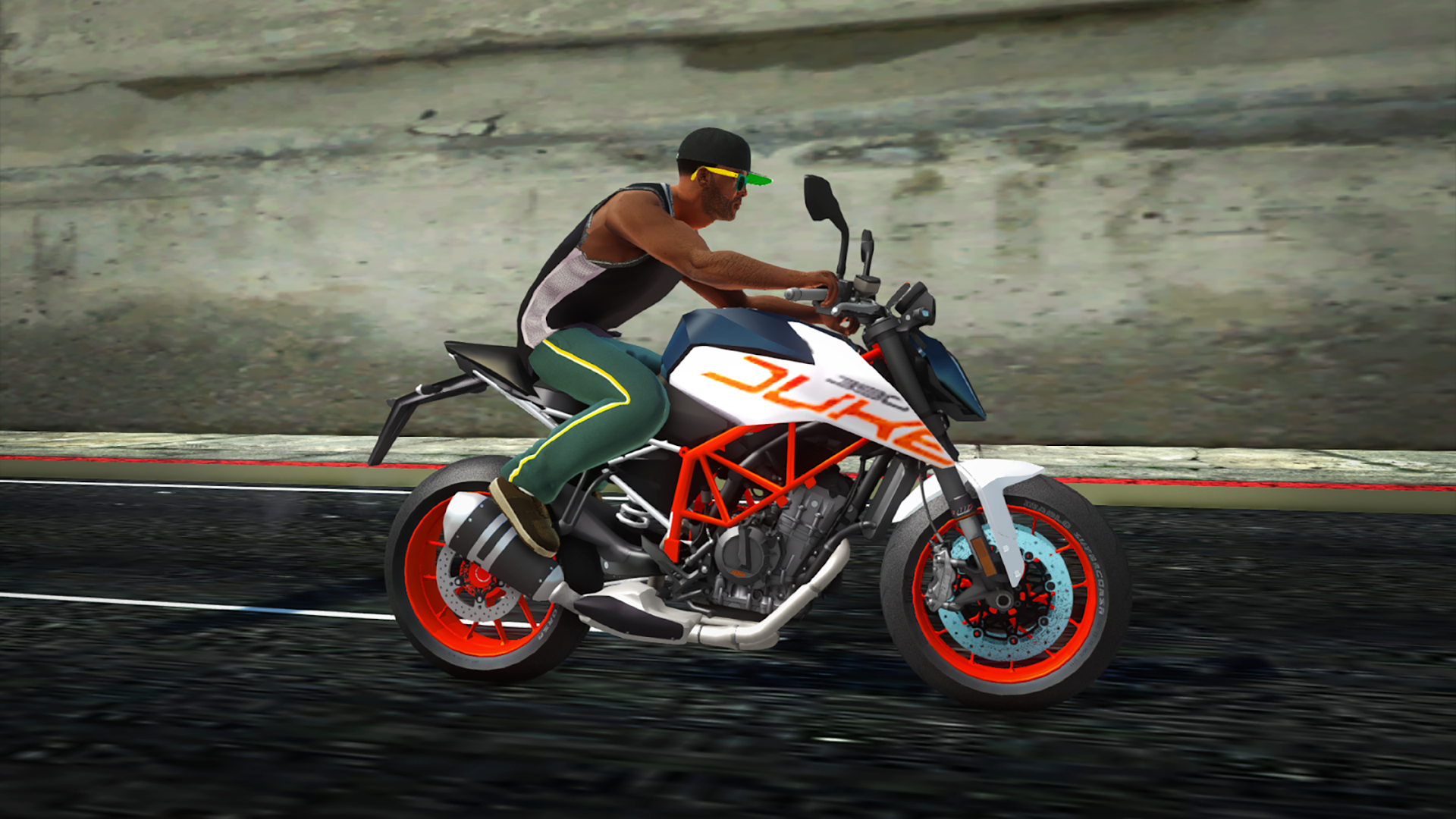 Ktm Wala Games RC 390 Duke 3d Game Screenshot