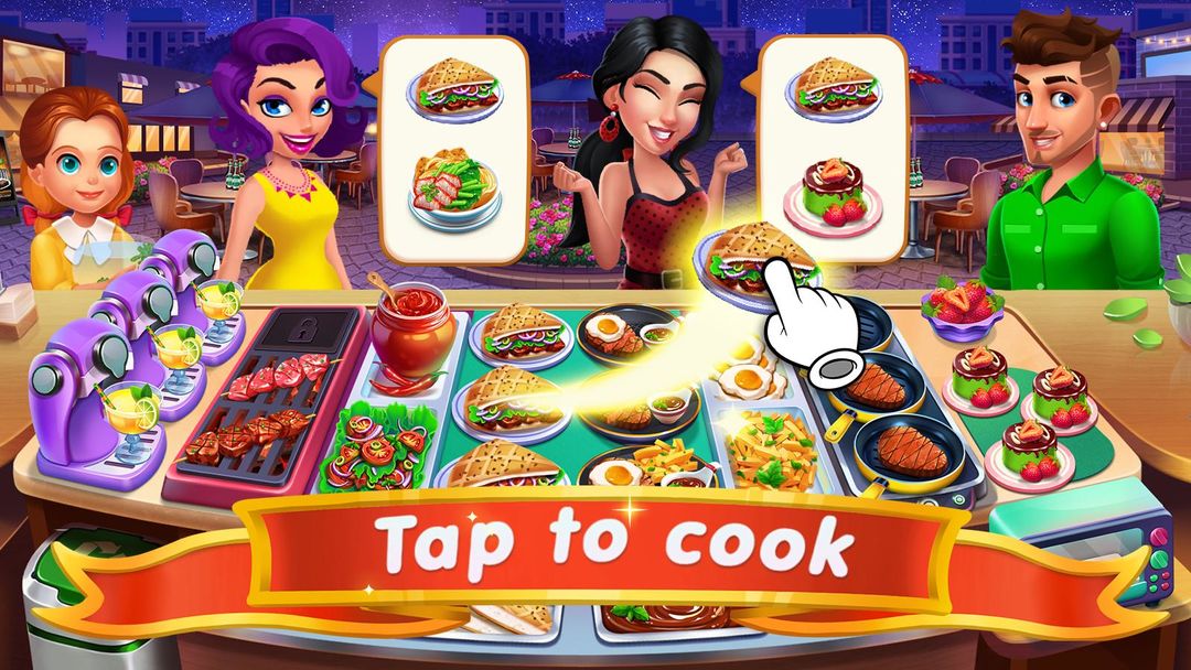Screenshot of Cooking Marina - cooking games