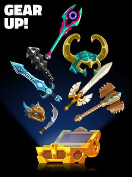 Hopeless Heroes: Tap Attack Game Screenshot