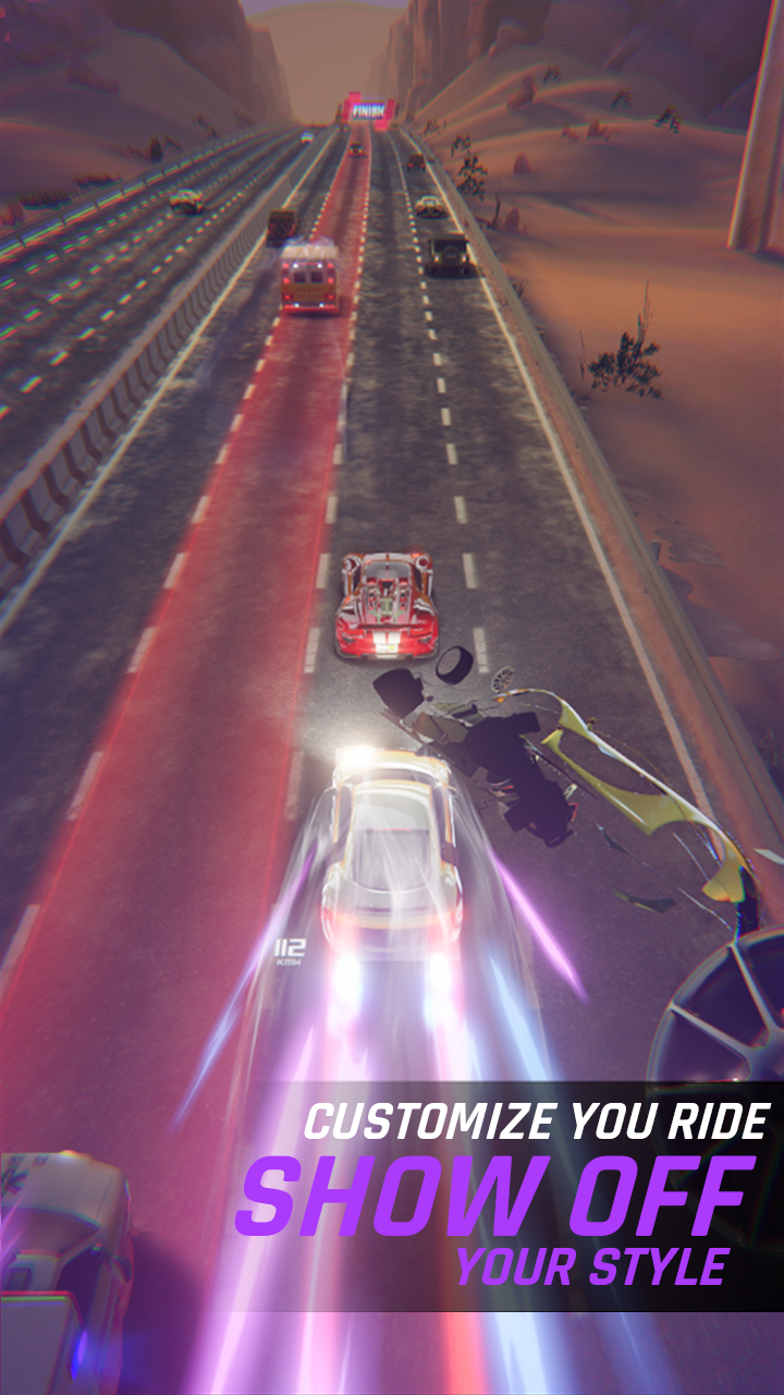 Speed Fever - Street Racing Car Drift Rush Games Game Screenshot