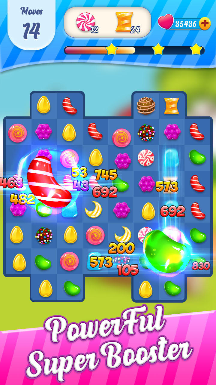 Скриншот игры Super Candy - Action Game