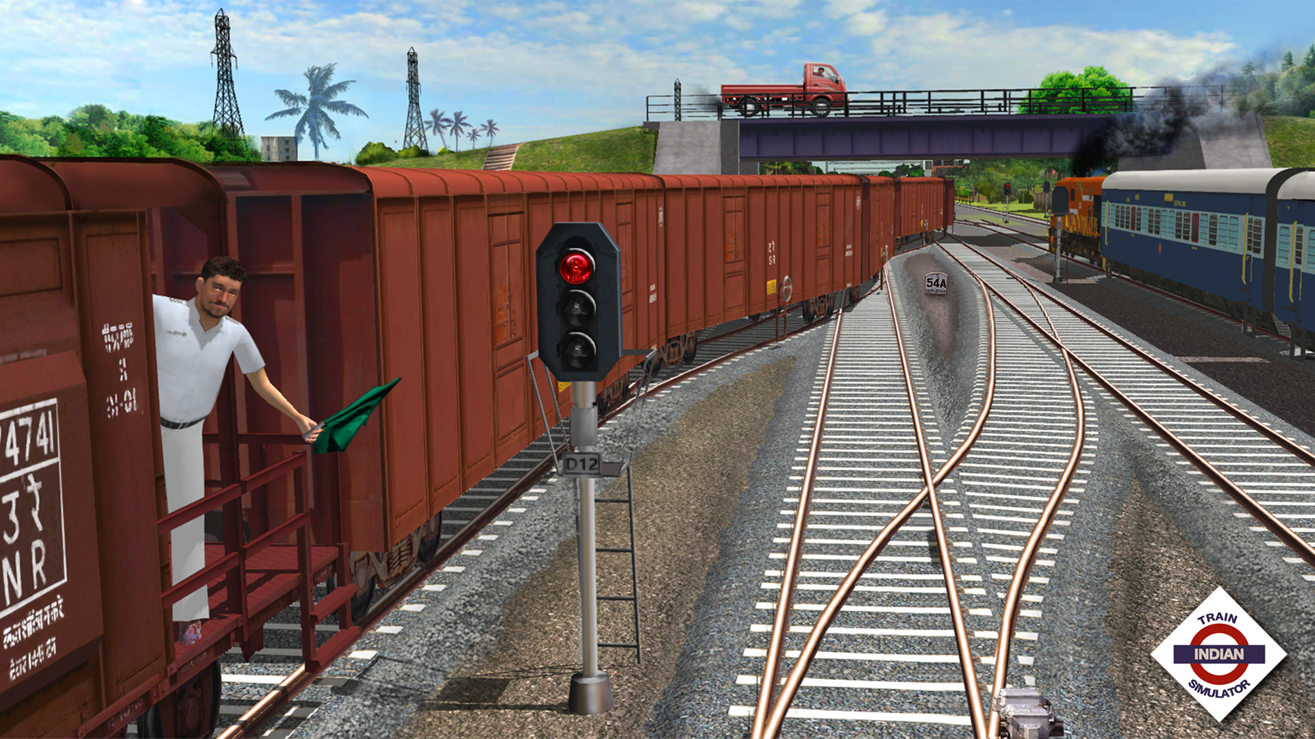 Indian Train Simulator: Game Game Screenshot