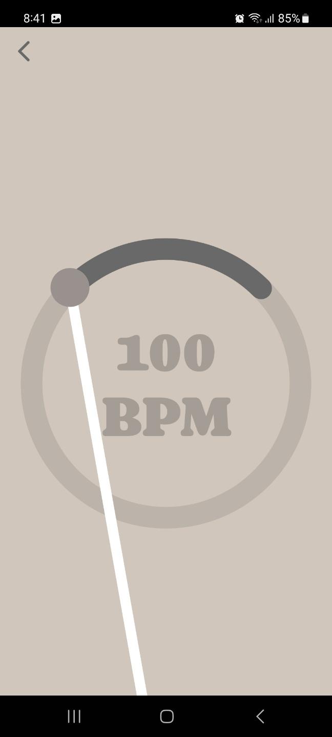 Screenshot 3 of BPM counter Tap the Beat 