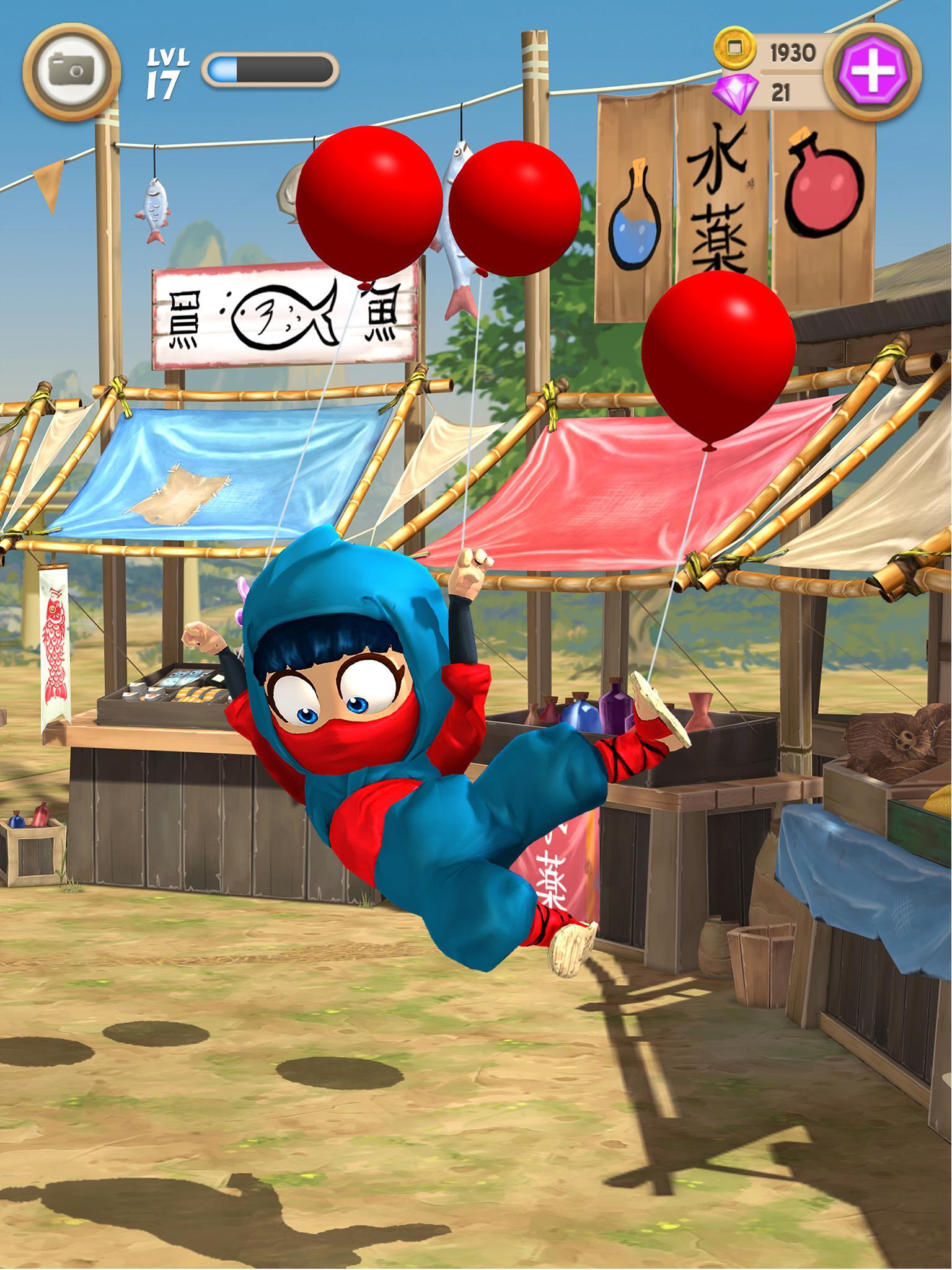 Clumsy Ninja 게임 스크린샷