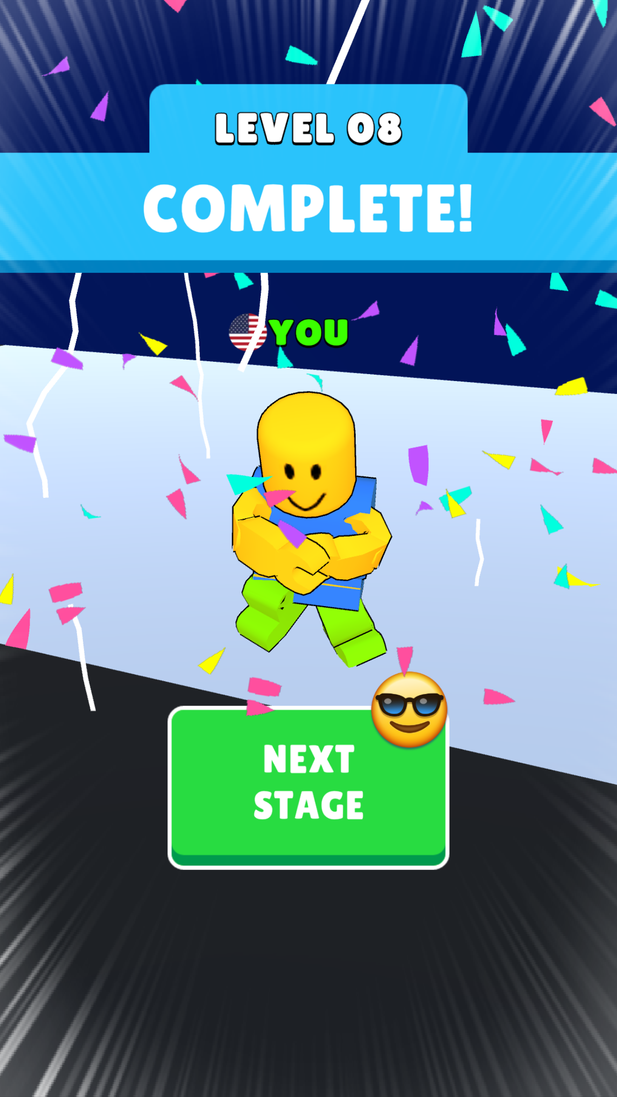 Скриншот игры Dropper Challenge