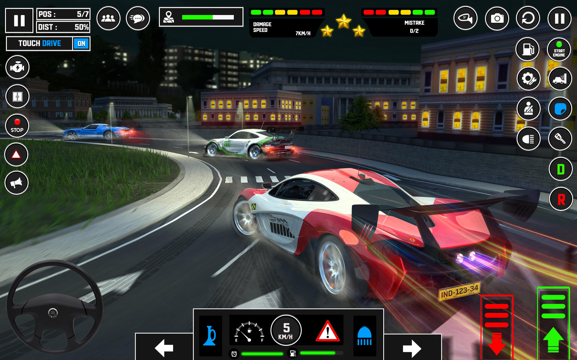 Captura de Tela do Jogo Car Racing 3D: Car Games 2023