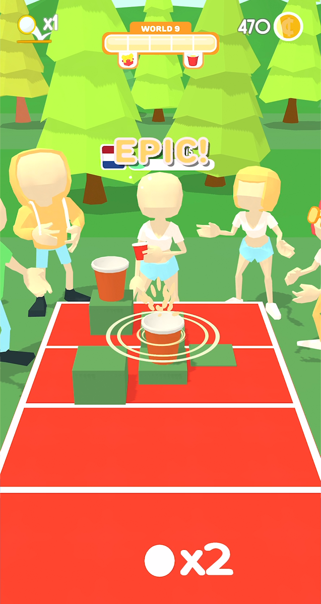 Pong Party 3D screenshot game