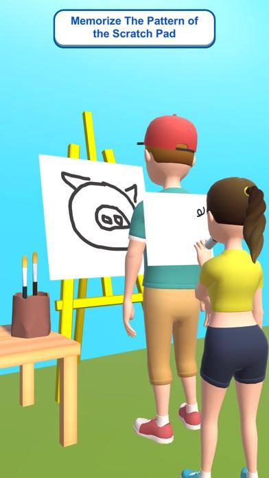 Draw on My Back Challenge Game Screenshot