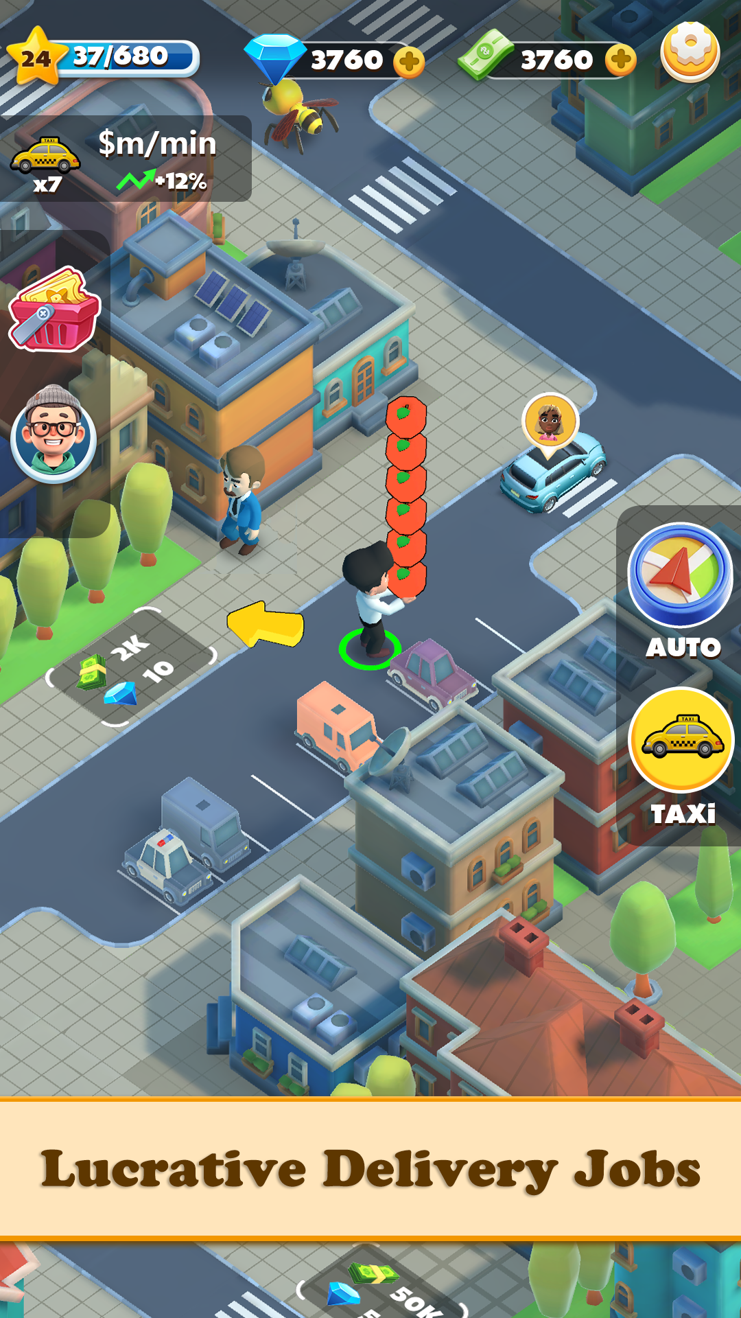 Idle City Life Game Screenshot