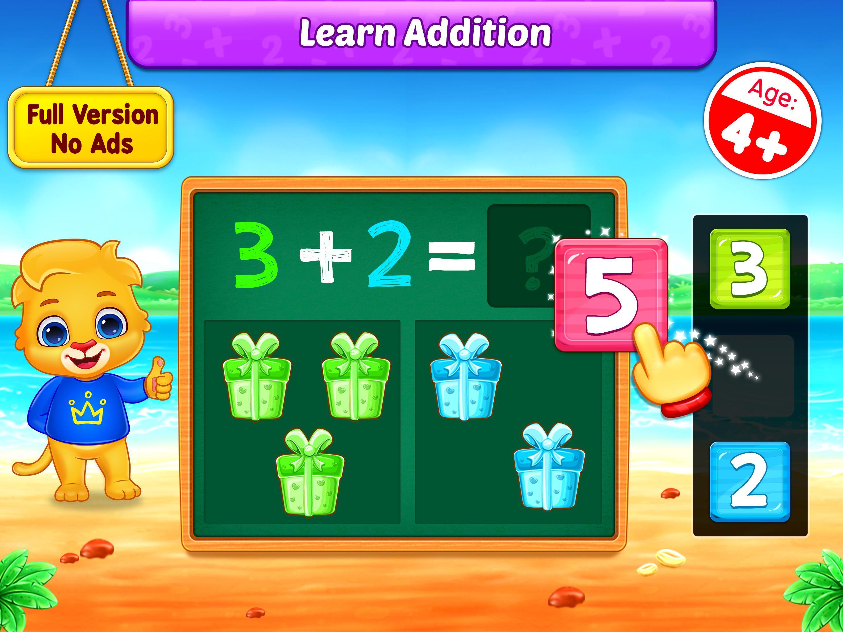 Screenshot of Math Kids: Math Games For Kids