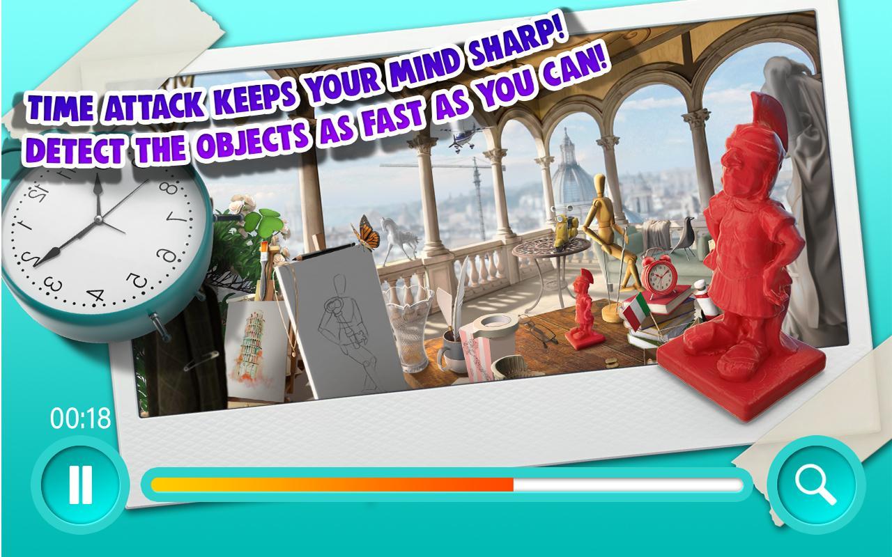 Captura de Tela do Jogo Big City Hidden Object Games