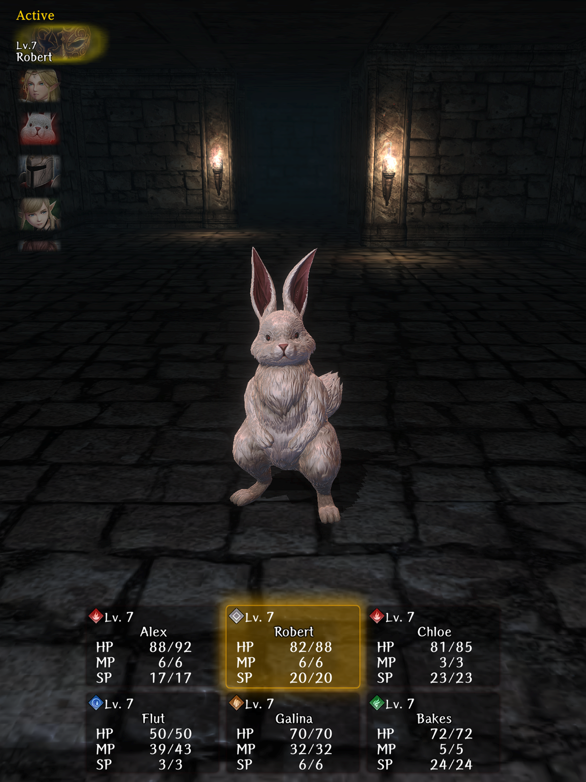 Wizardry Variants Daphne 게임 스크린샷