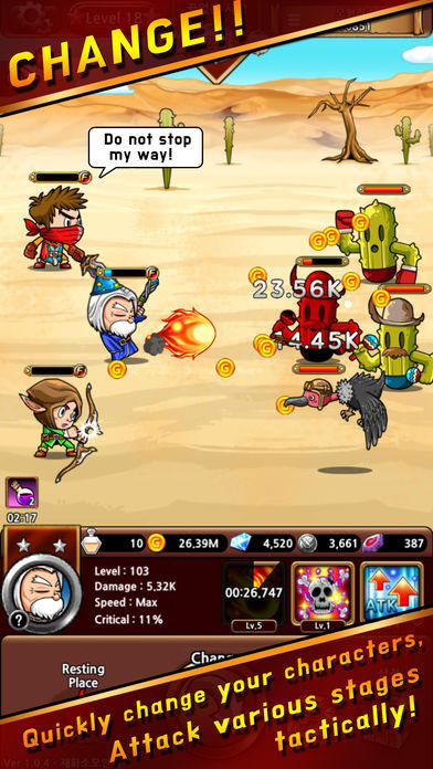 Hero-C : The Three Knights ภาพหน้าจอเกม