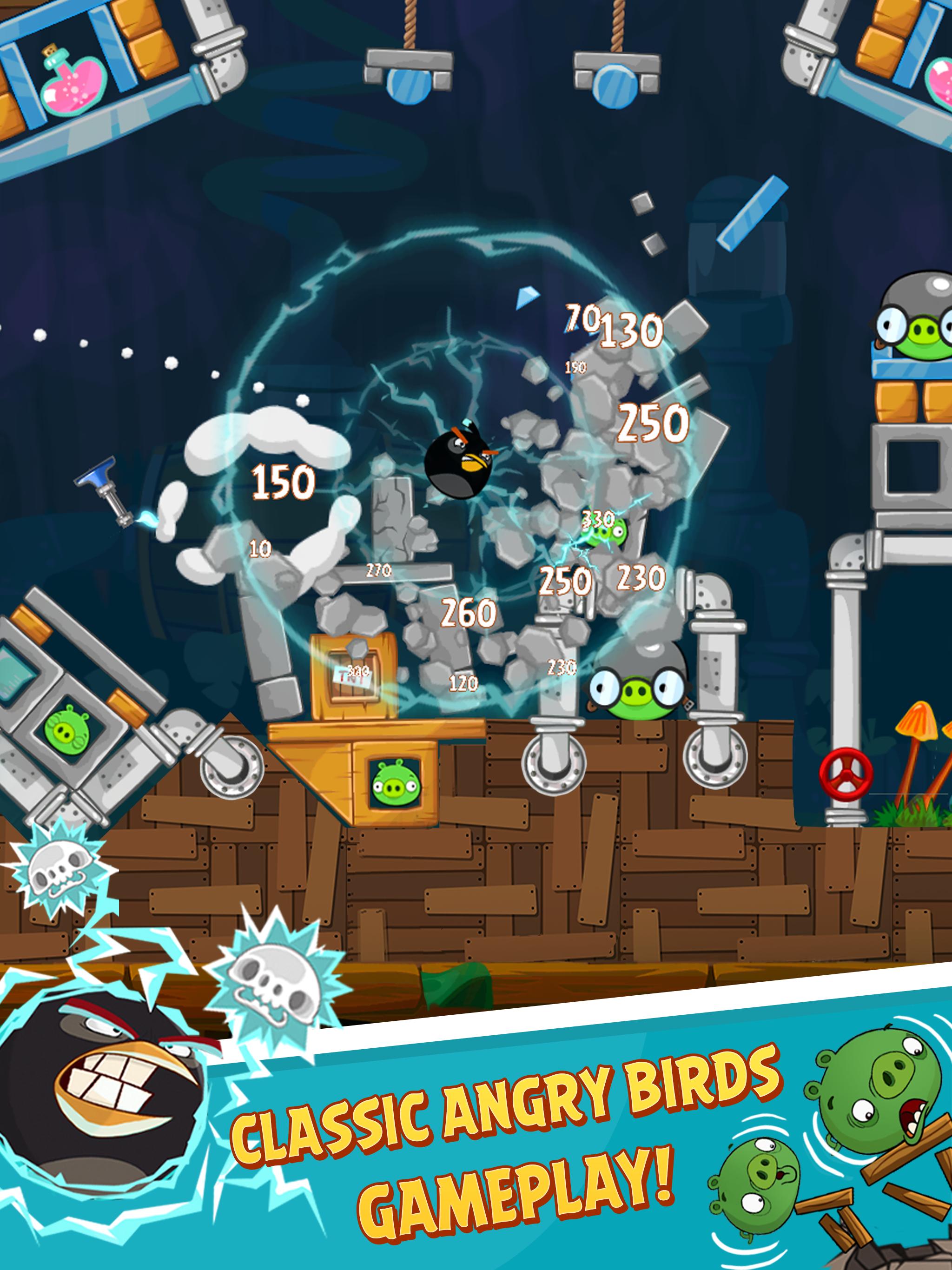 Angry Birds Classic Game Screenshot