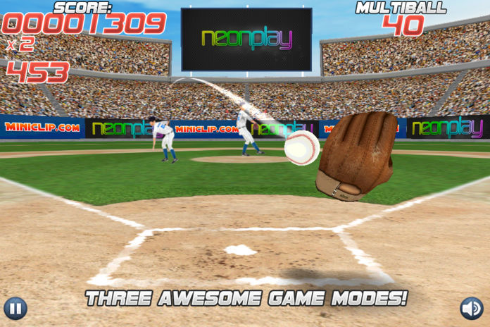 Screenshot of Pro Baseball Catcher